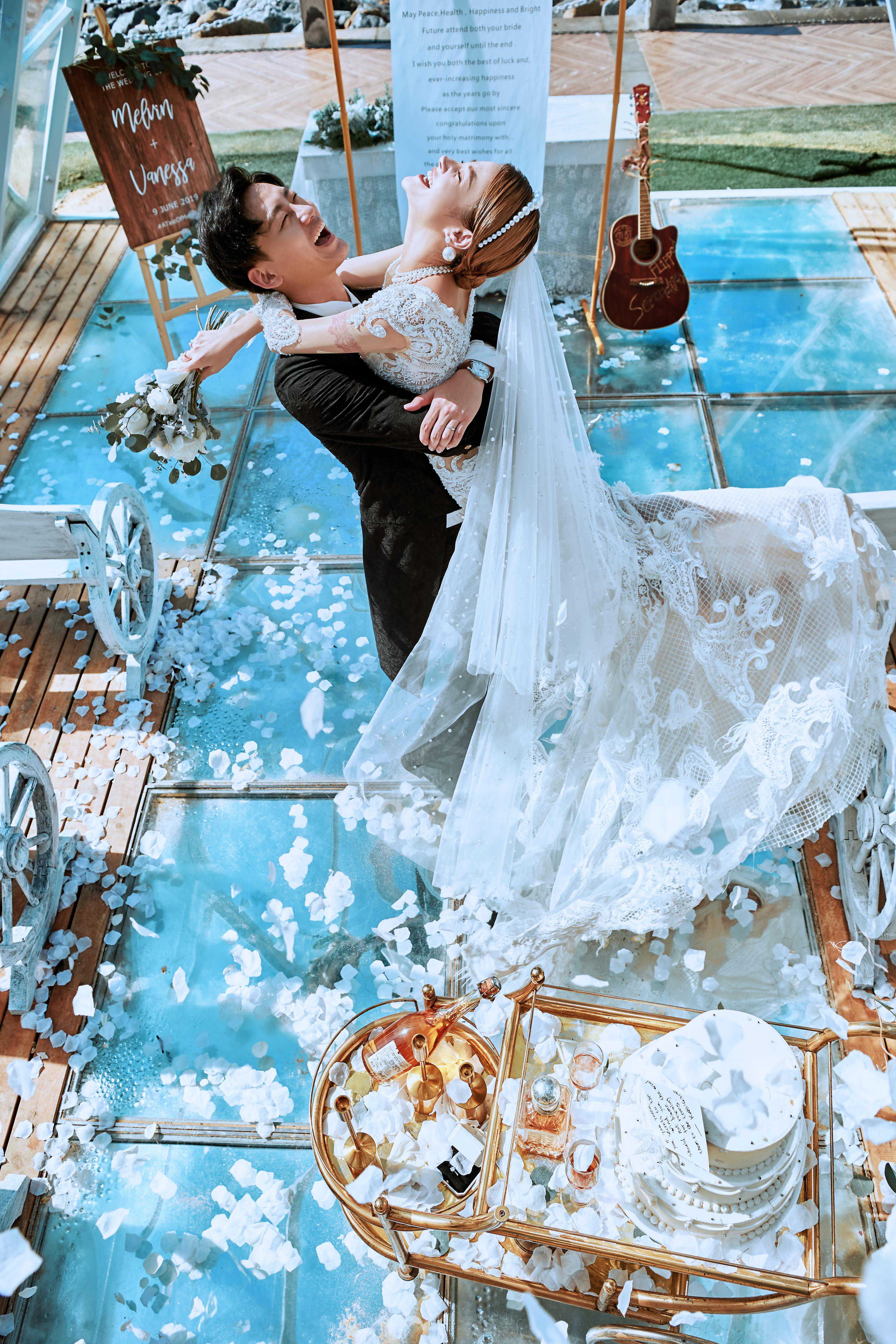 三亚湾婚纱照攻略分享，三亚纱照样片赏析