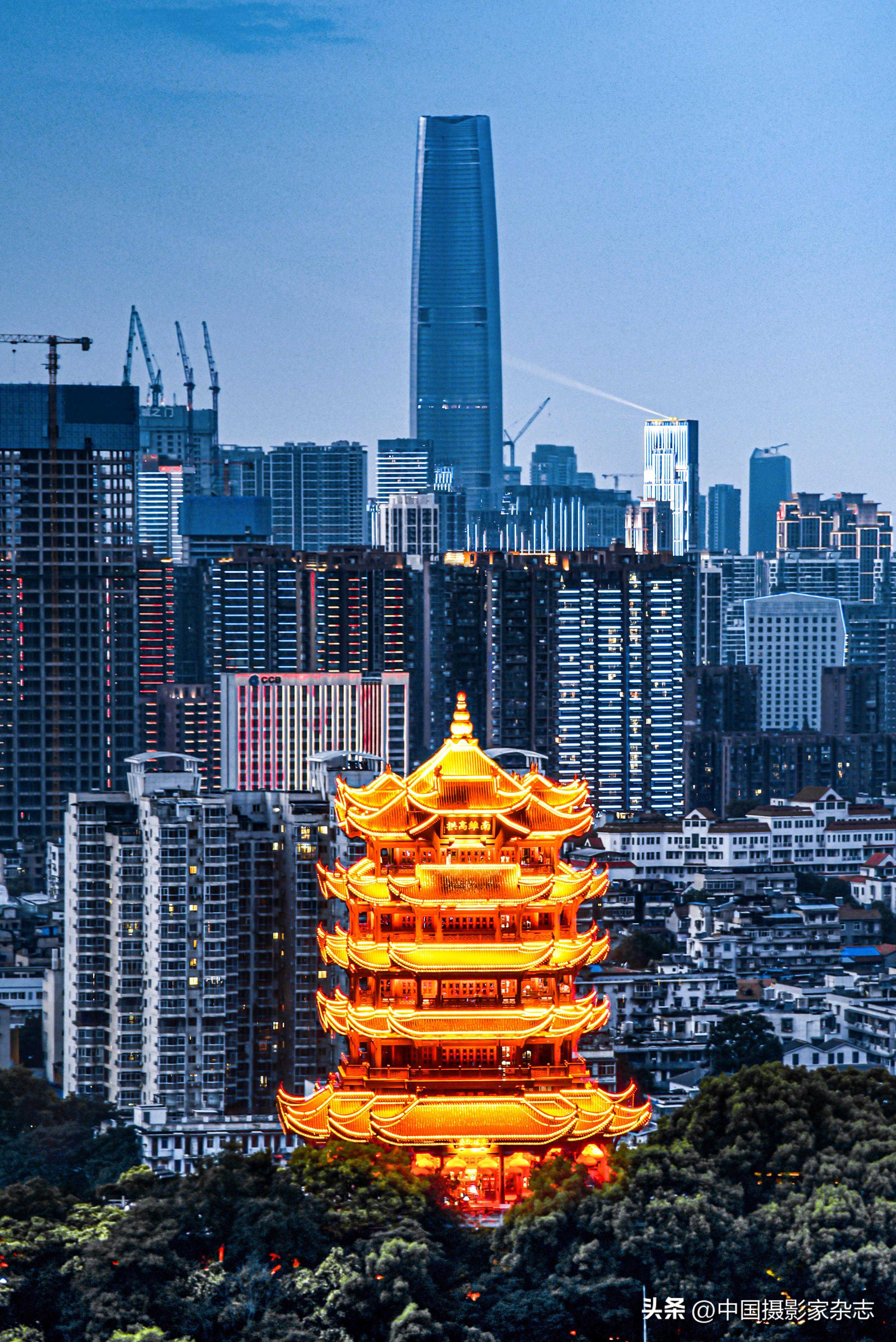 摄影作品丨古今同框·武汉