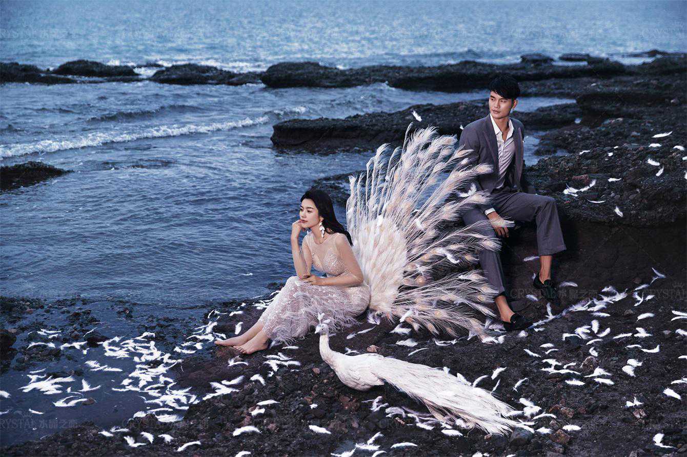 三亚大小洞天婚纱照攻略分享，三亚婚纱照样片欣赏