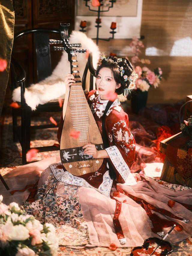 富士中画幅相机GFX100S记录绝美古风人像