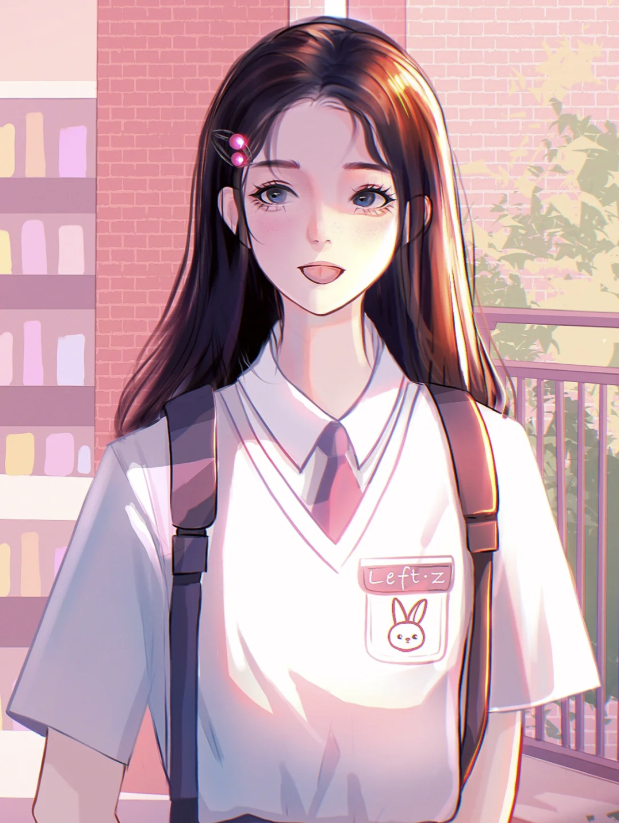 情侣插画｜从青梅竹马到两小无猜，从校服到婚纱，真好