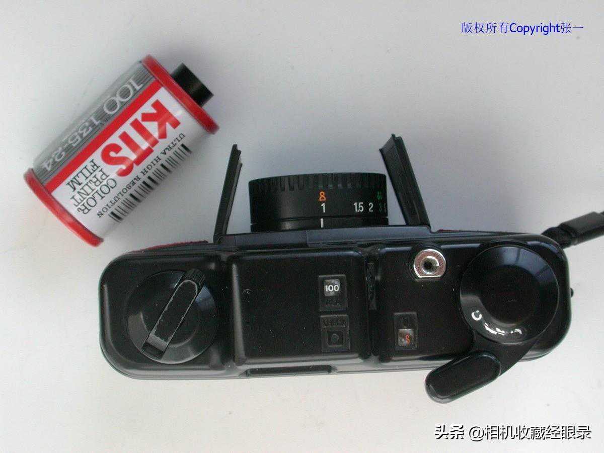 中央双开门、红绒饰皮的Chinon Bellami旁轴照相机！日本制造